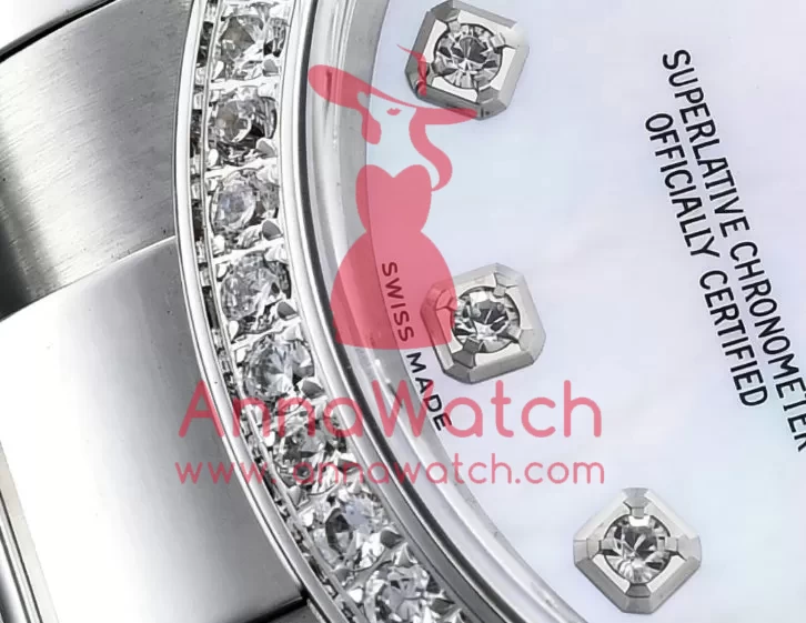 Rolex ?C DateJust Mens 36mm SS / SS Wht MOP Diam BP Asia 2836 - Image 11