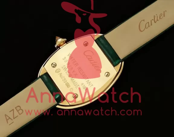 Baignoire Ladies 31mm Dia Green YG / LE White Dial AF Quartz - Image 9