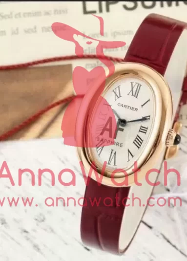 Baignoire Ladies 31mm Red RG / LE White Dial AF Quartz - Image 9