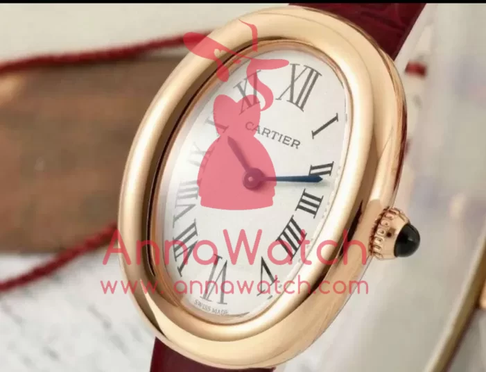 Baignoire Ladies 31mm Red RG / LE White Dial AF Quartz - Image 10