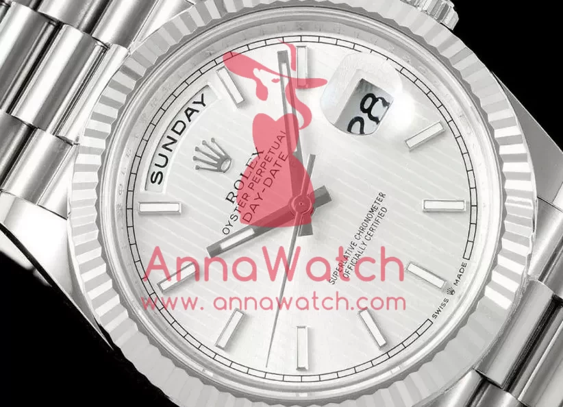 DayDate 228239 40mm SS / SS Silver / Stk THBF V3 SH3255(Tungsten Heavy Version) - Image 3