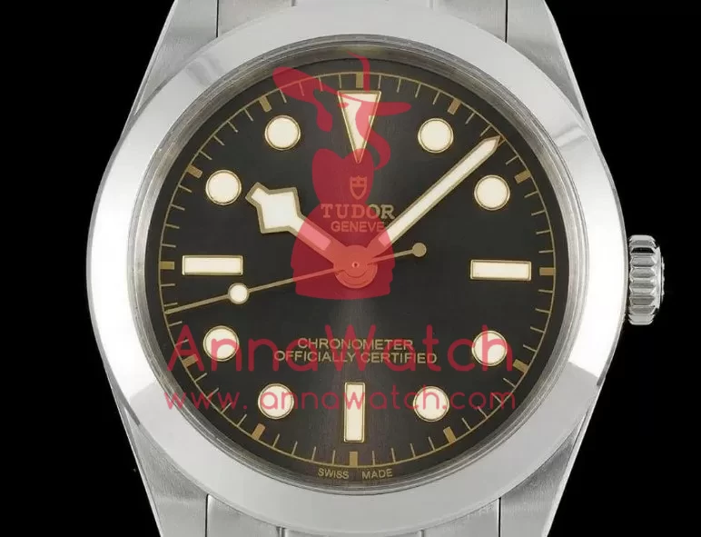 Heritage Black Bay 39mm SS / SS Anthracite / Dot KRF A2824