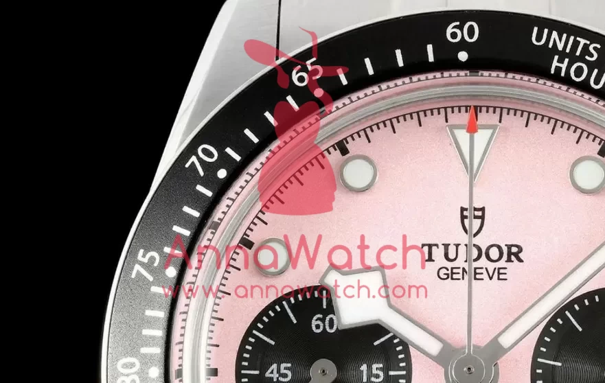 Black Bay Chrono 41mm SS / SS Pink Dial BLSF A7750 - Image 3