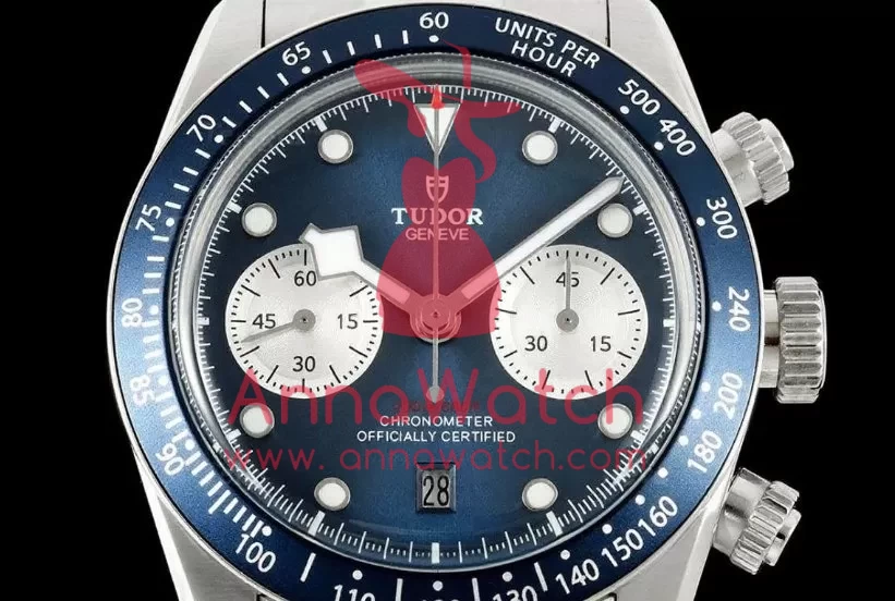 Black Bay Chrono 41mm SS / SS Blue Dial BLSF A7750 - Image 4