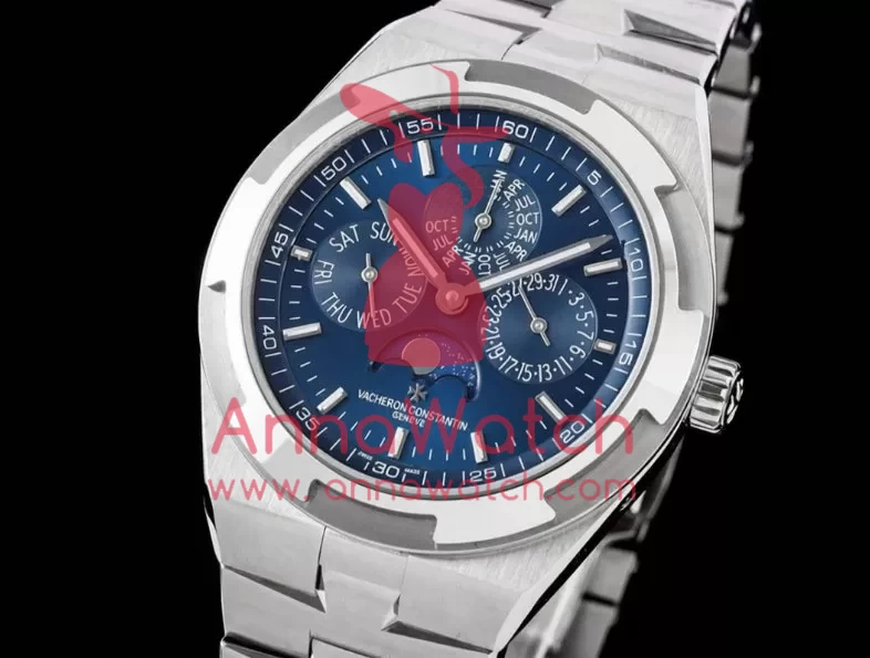 Overseas Perpetual Calendar 4300V SS / SS Blue / Stk 8F A1120