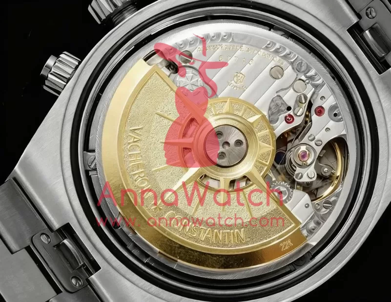 Overseas 5520V 41mm SS / SS Green Dial 8F A7750 Mod - Image 9