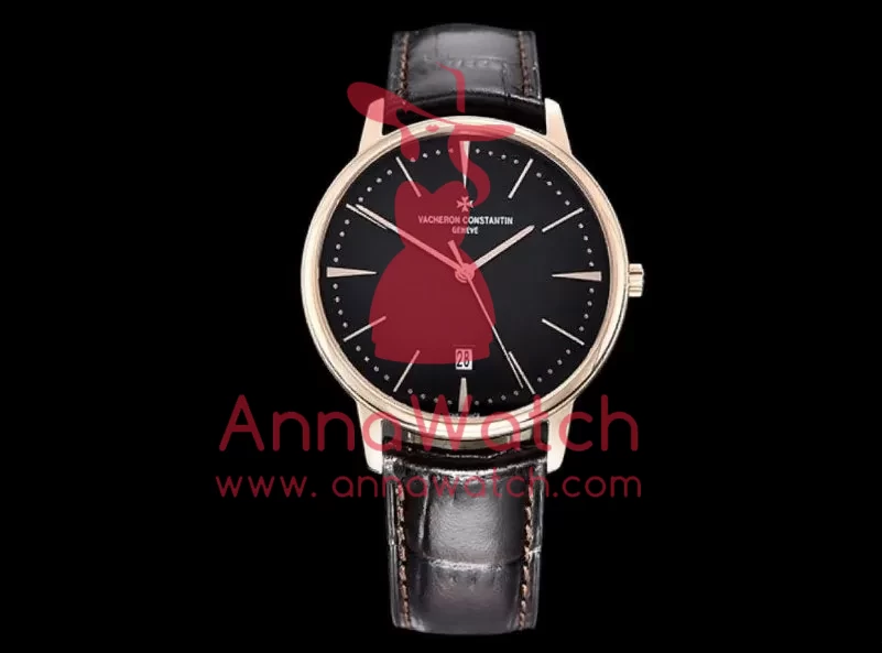 Vacheron Constantin ?C Patrimony Ref.85150 RG / LE Black / Stick MKF V2 MY9015 - Image 2