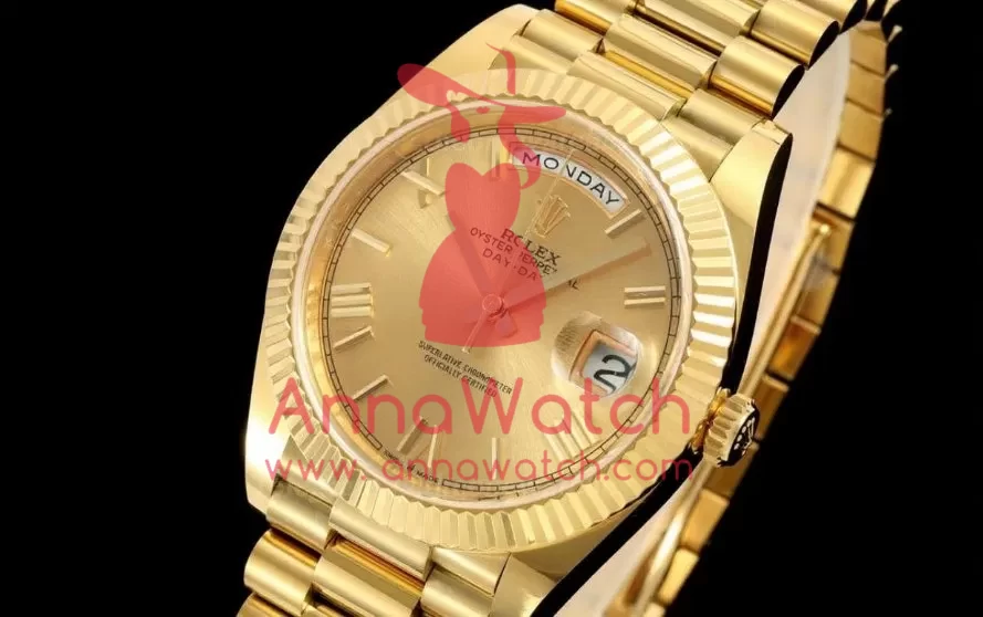 DayDate 228238 40mm YG / YG YG / Rmn ARF VR3255 (Gain Weight)