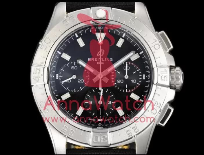 Avenger B01 Chrono 44mm SS / NY Black Dial BLSF Cal.01 - Image 3