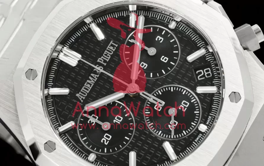 Royal Oak Chrono 26240 41mm SS / SS Black Dial TOPF DD4401 Super Clone - Image 2
