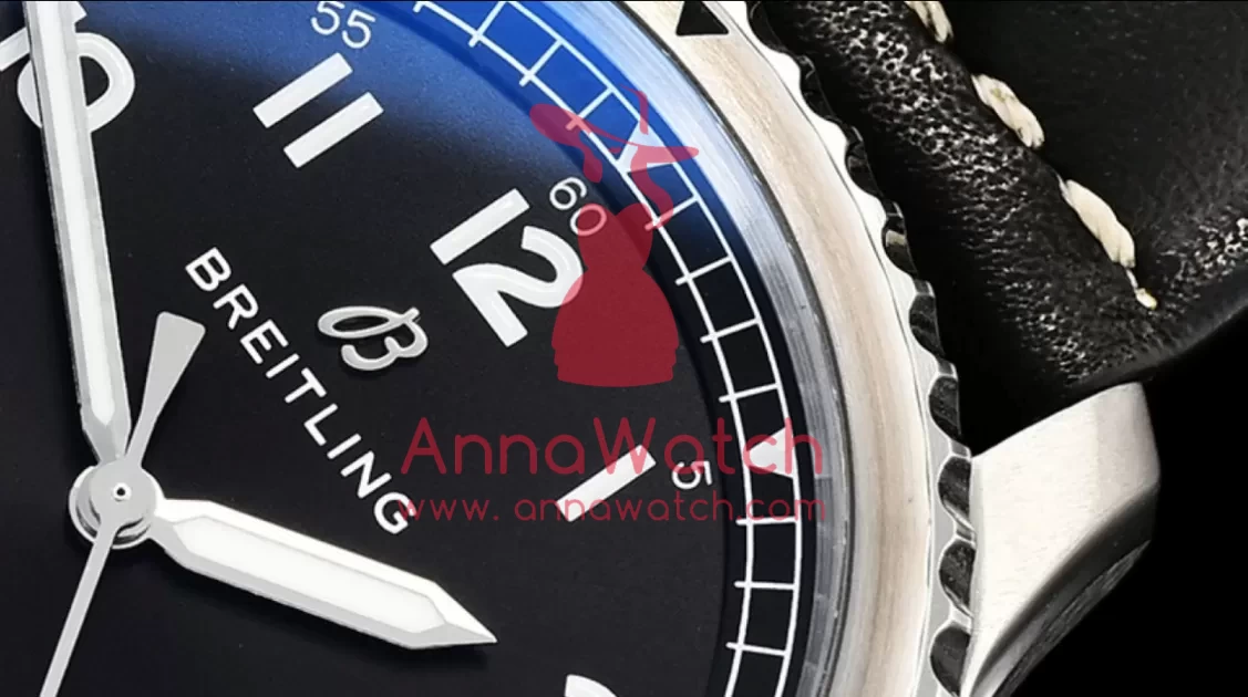 Navitimer 8 Automatic 41 A17314 SS / LE Black ZF A2824 - Image 6