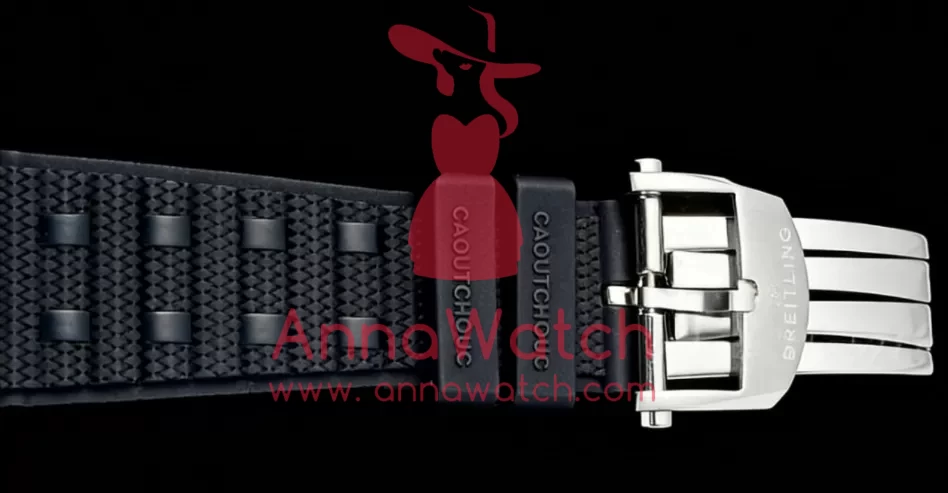 Chronomat B01 42MM RG Blue Dial on Rouleaux Rubber Strap TF A7750 - Image 9
