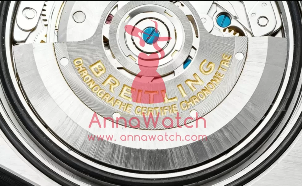 Chronomat B01 42MM RG Silver Dial on Rouleaux Rubber Strap TF A7750 - Image 7