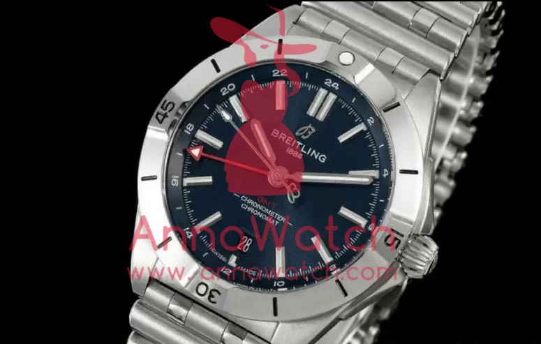 Chronomat GMT 40mm SS / SS Blue Dial BLSF A2836 - Image 2
