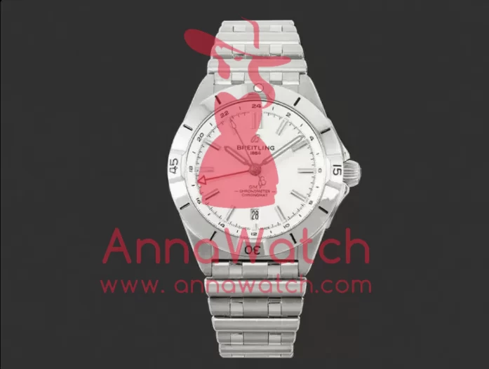 Chronomat GMT 40mm SS / SS White Dial BLSF A2836