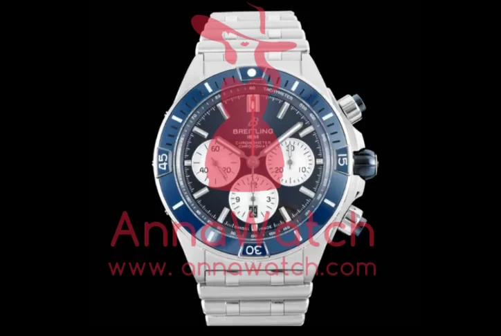 Super Chronomat B01 44MM SS / SS Blue / Stk TF A7750