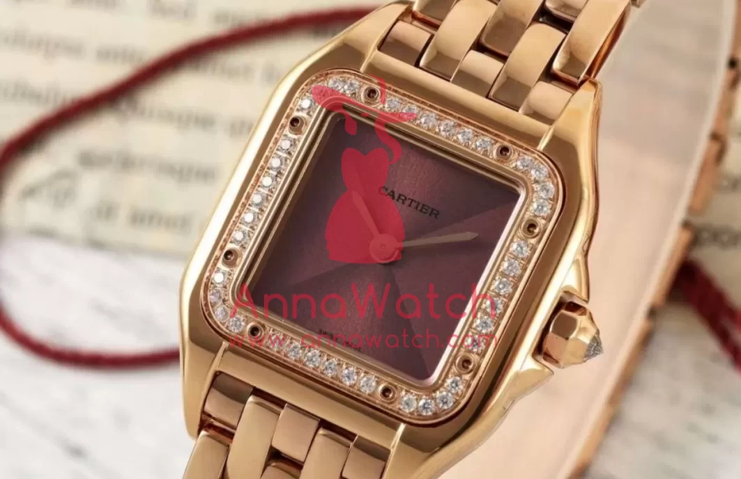 Panthere Secrete De Ladies 22mm Dia RG / RG Brown Dial AF Quartz - Image 2