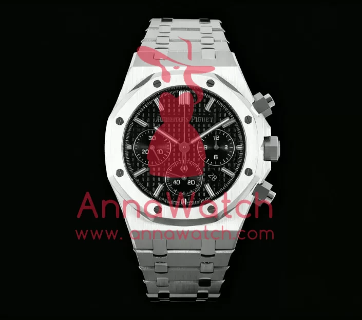 Royal Oak Chrono 26240ST 41mm SS / SS Black / Stk BF A7750 - Image 4