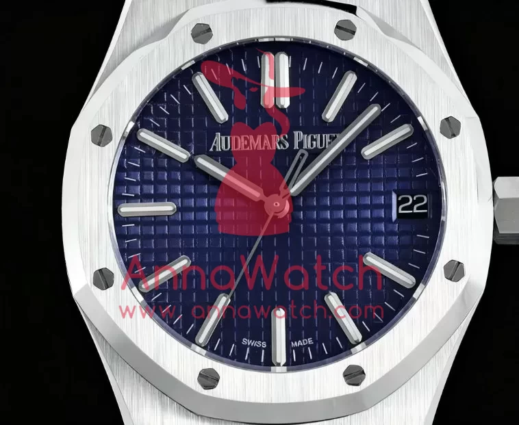 Royal Oak 15510 41mm SS / SS Blue / Stk BF A4302 - Image 2