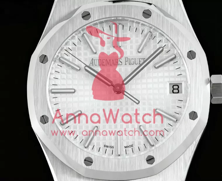 Royal Oak 15510 41mm SS / SS White / Stk BF A4302 - Image 2