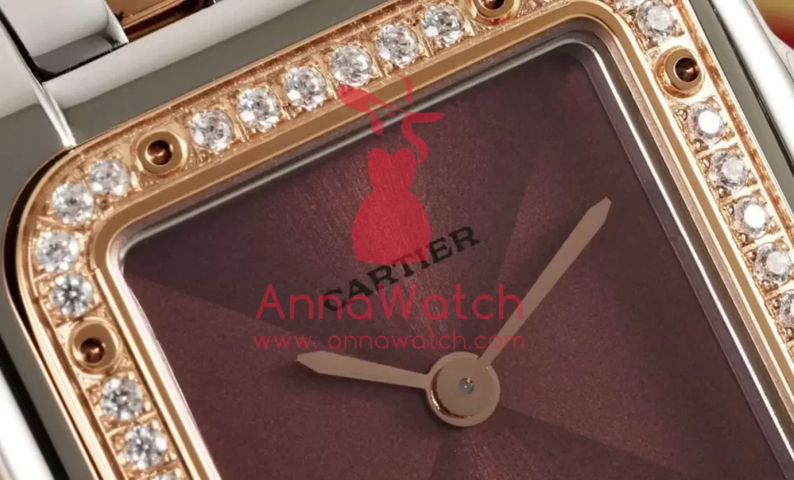 Panthere Secrete De Ladies 22mm Dia RG / SS Brown Dial AF Quartz - Image 5