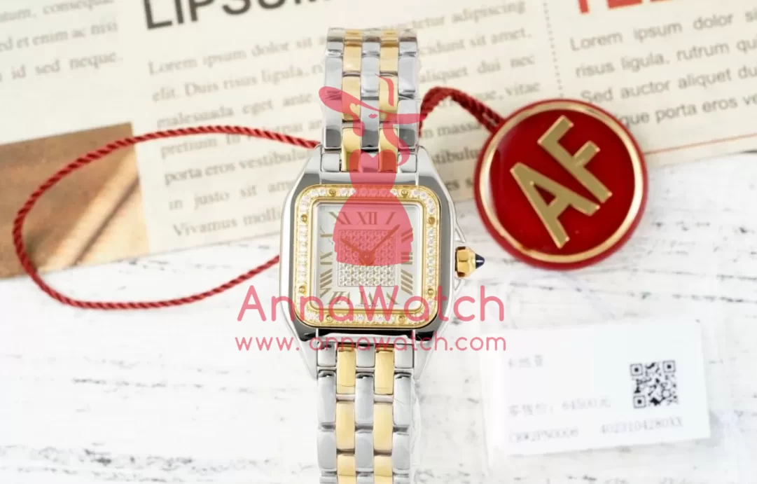 Panthere Secrete De Ladies 22mm Dia SS / YG Diamonds Dial AF Quartz - Image 4