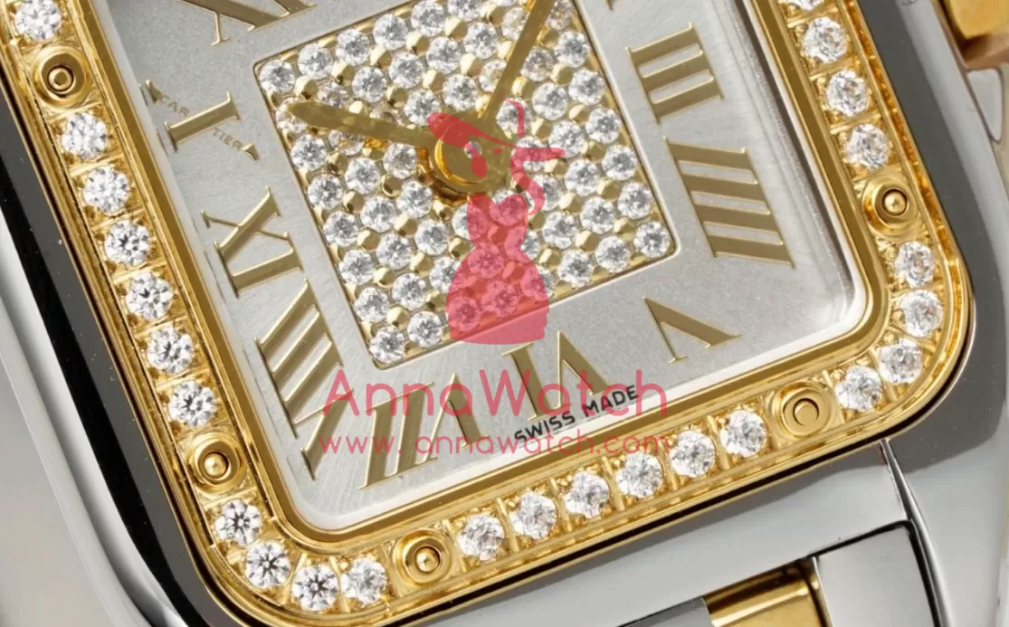 Panthere Secrete De Ladies 22mm Dia SS / YG Diamonds Dial AF Quartz - Image 6