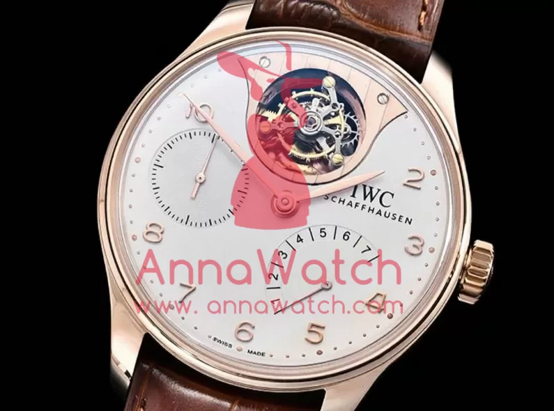 IWC ?C Portugieser Mystere Tourbillon RG / LE White YLF Tourbillon