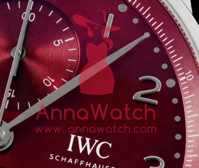 Portuguese Chrono 41mm SS / SS Red Dial V6SF A69355 - Image 6