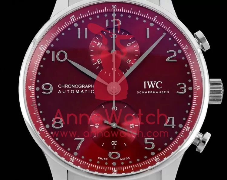 Portuguese Chrono 41mm SS / SS Red Dial V6SF A69355 - Image 4