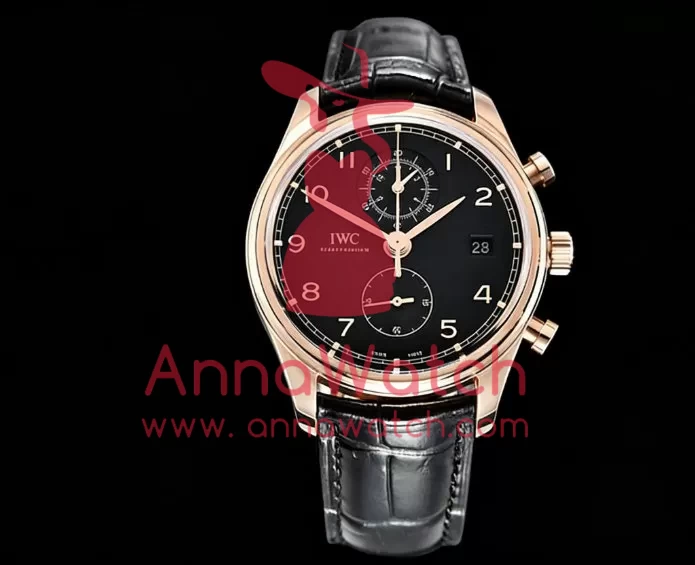 IWC ?C Portugieser Chronograph Classic RG / LE Black YLF A7750 - Image 2