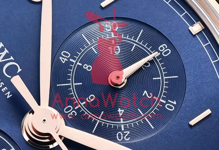 IWC ?C Portugieser Chronograph Classic RG / LE Blue YLF A7750 - Image 4