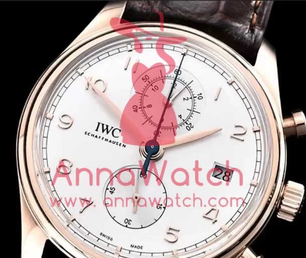 IWC ?C Portugieser Chronograph Classic RG / LE Wht YLF A7750