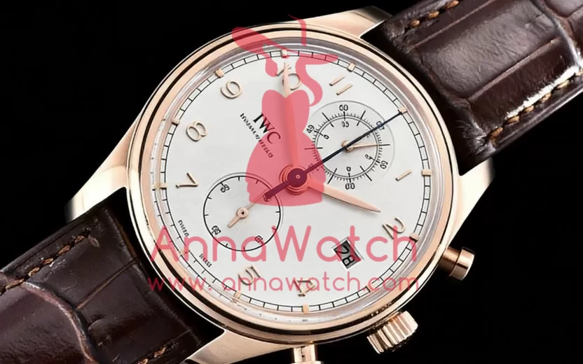 IWC ?C Portugieser Chronograph Classic RG / LE Wht YLF A7750 - Image 4