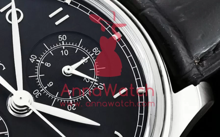 IWC ?C Portugieser Chronograph Classic SS / LE Black YLF A7750 - Image 7