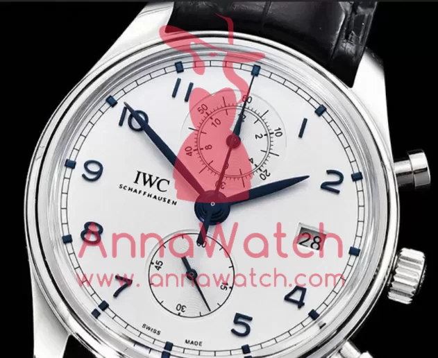 IWC ?C Portugieser Chronograph Classic SS / LE Wht / B YLF A7750 - Image 3