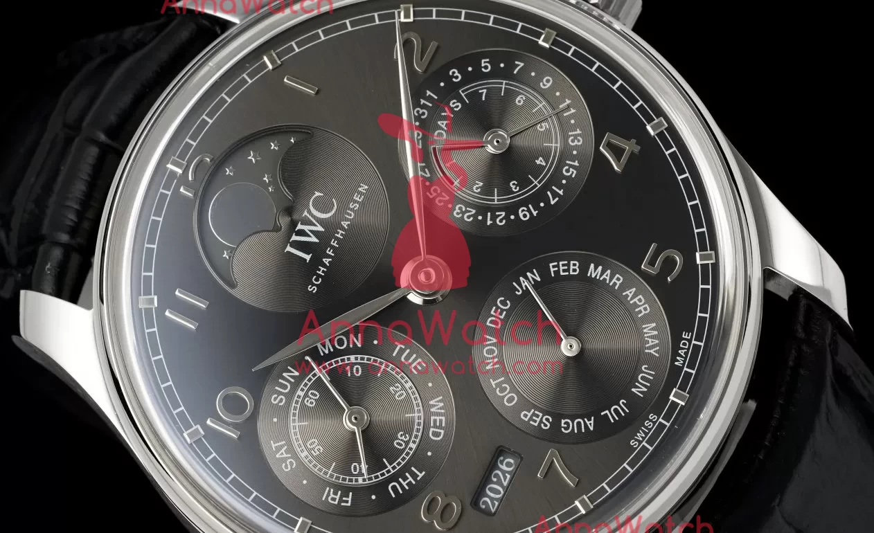 Portugieser Perpetual Calendar 5033 44mm SS / LE Dark Gray / Num APSF A51613 - Image 3