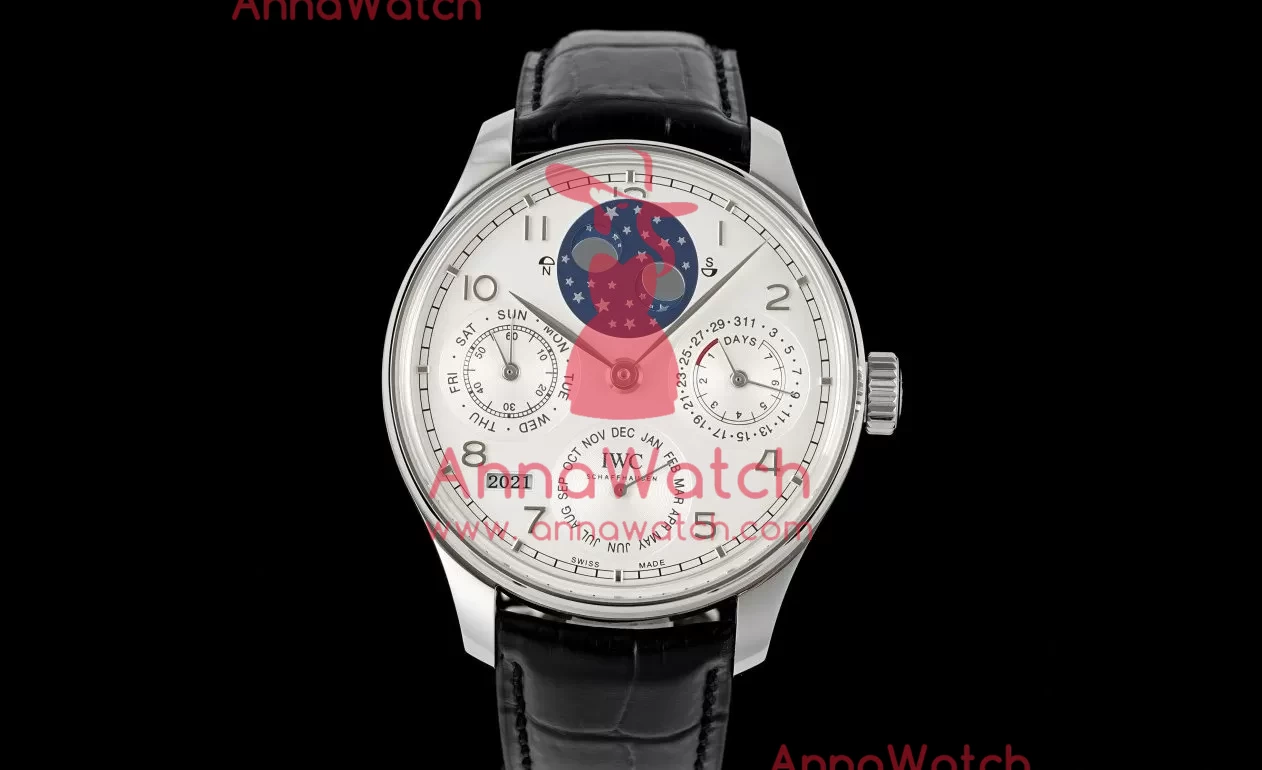 Portugieser Perpetual Calendar 5034 44mm SS / LE White / Num APSF A52615 - Image 4