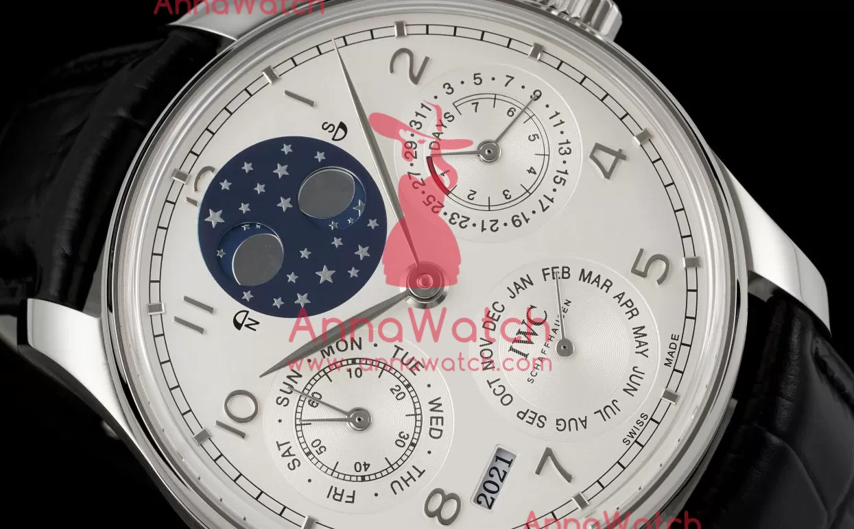 Portugieser Perpetual Calendar 5034 44mm SS / LE White / Num APSF A52615 - Image 3
