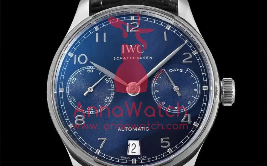 Portugieser 7 Days IW500710 SS / LE Blue Dial ZF V5 A52010 - Image 3