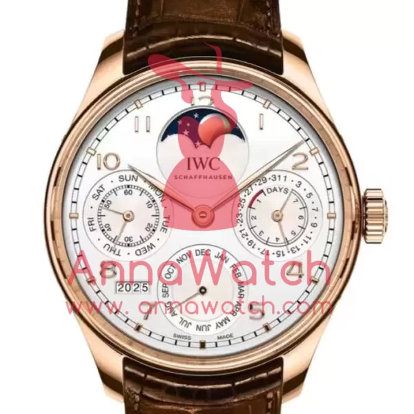 Portugieser Perpetual Calendar 5033 42mm RG / LE White Dial APSF A52010 - Image 2