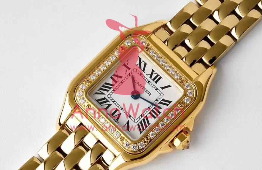 Panthere Secrete De Ladies 22mm Dia YG / YG White Dial BVF Quartz - Image 3