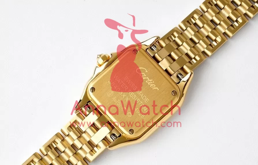 Panthere Secrete De Ladies 22mm Dia YG / YG White Dial BVF Quartz - Image 8